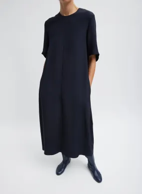 4-Ply Silk T-Shirt Dress