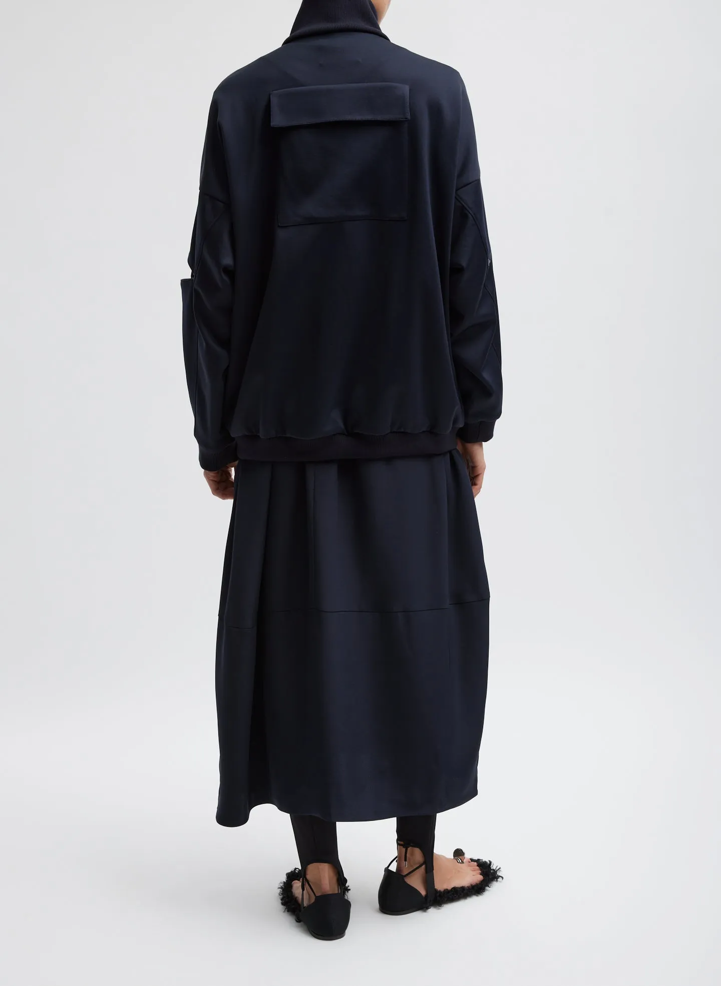 4-Ply Silk T-Shirt Dress