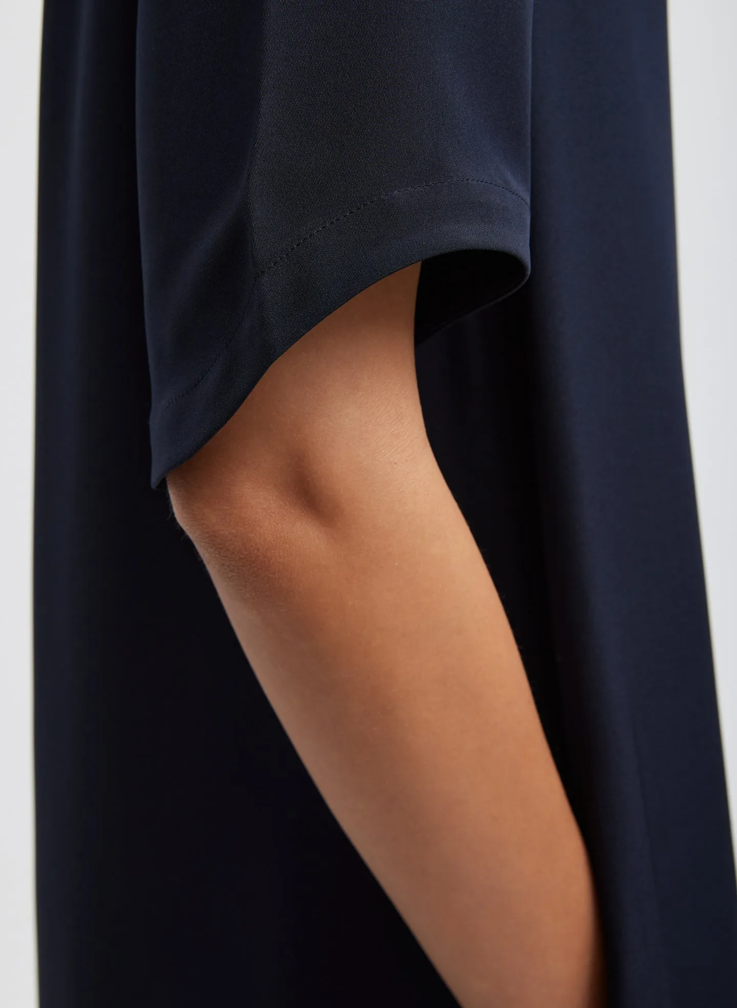 4-Ply Silk T-Shirt Dress