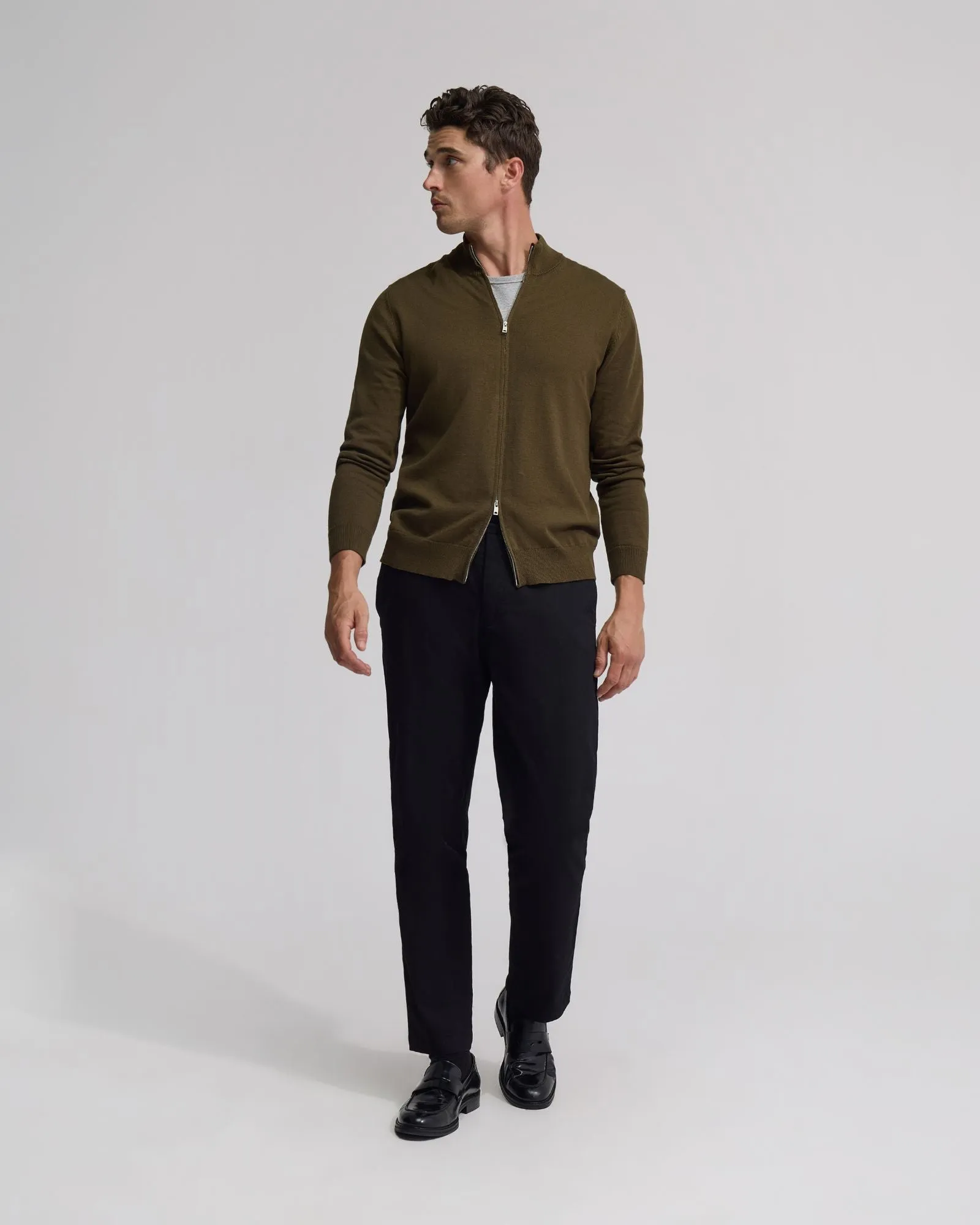Ace Zip Up Knit