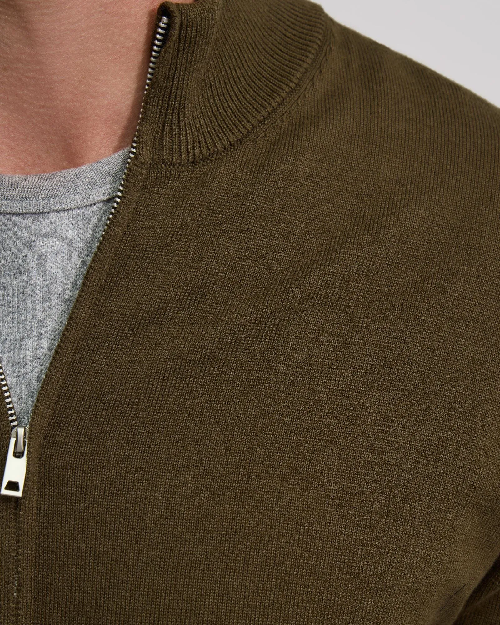 Ace Zip Up Knit
