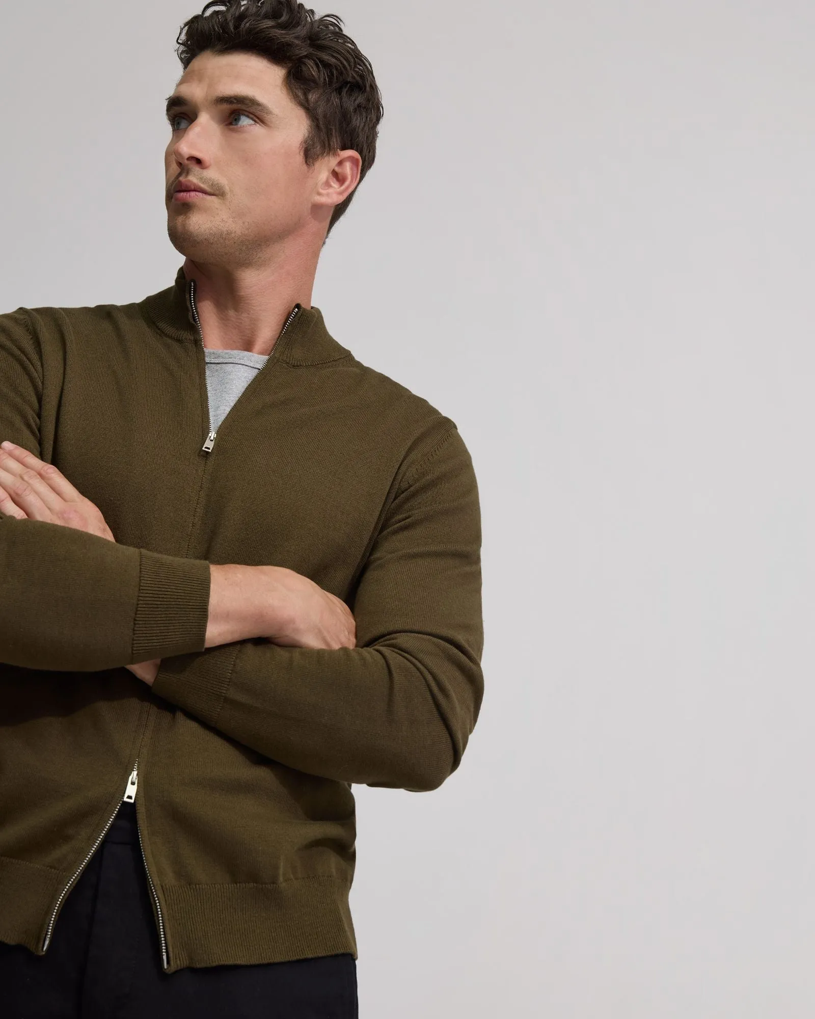 Ace Zip Up Knit