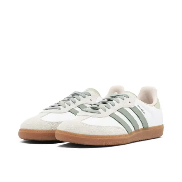 Adidas Samba OG Cloud White Silver Green Putty Mauve -Preorder