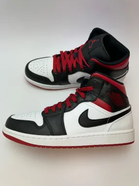 Air Jordan 1 Mid "Gym Red Black Toe"