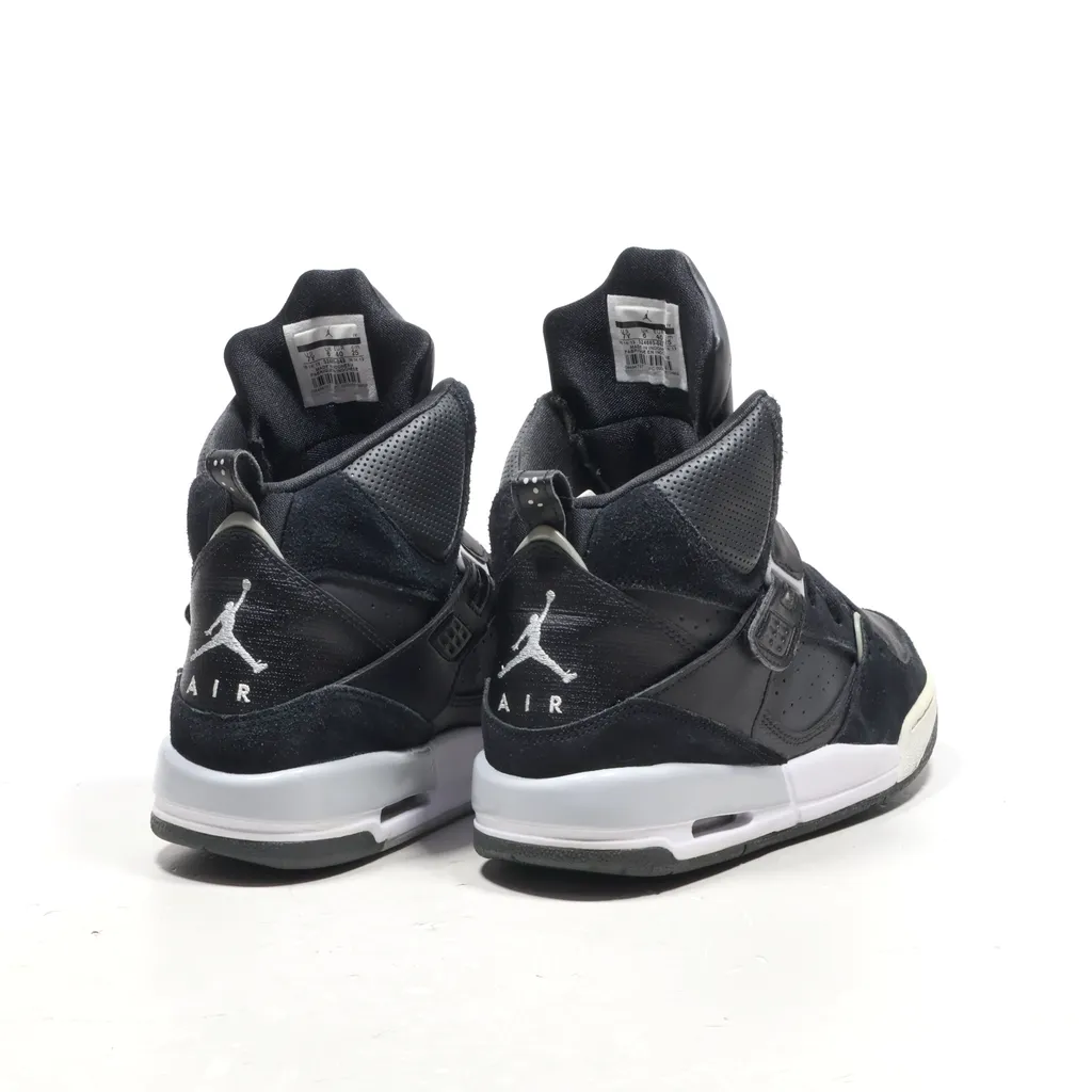 Air Jordan Flight 45 Sneakers Leather Black Color For Kids