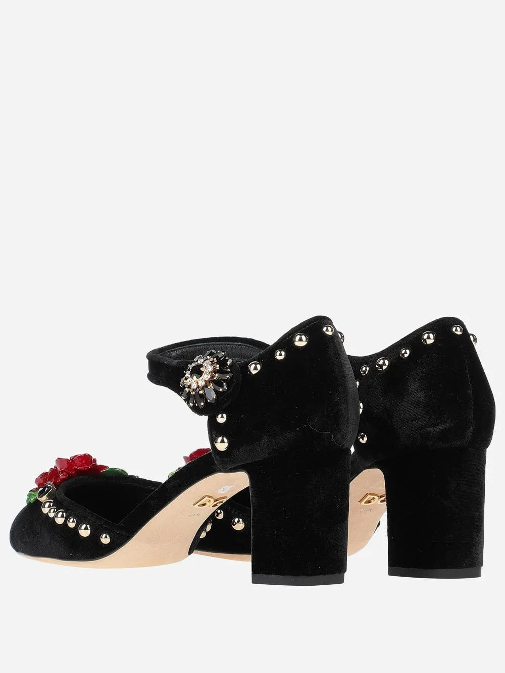 Ankle Strap Embellished Sandals