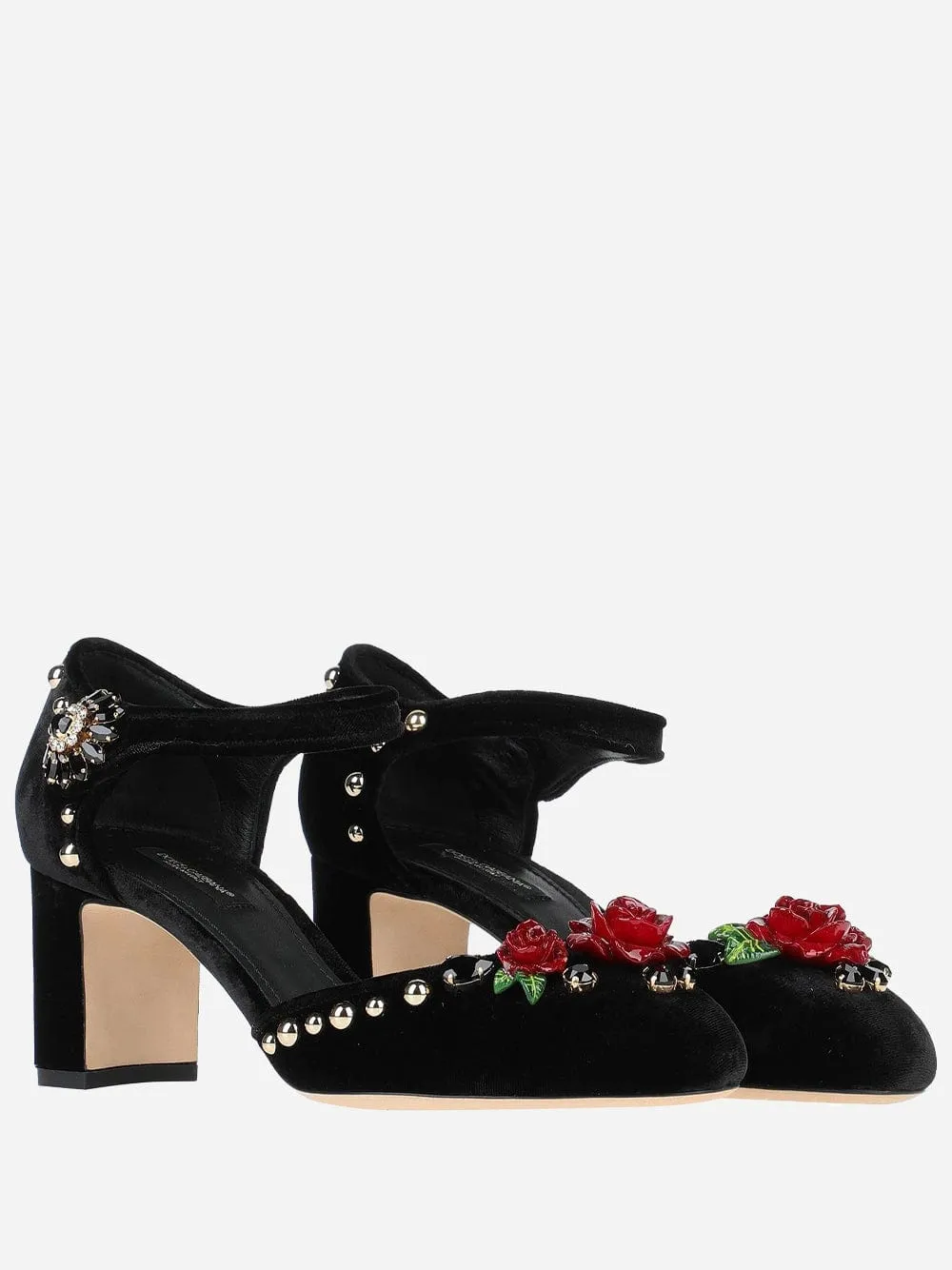 Ankle Strap Embellished Sandals