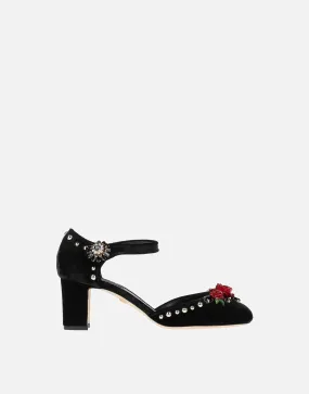 Ankle Strap Embellished Sandals