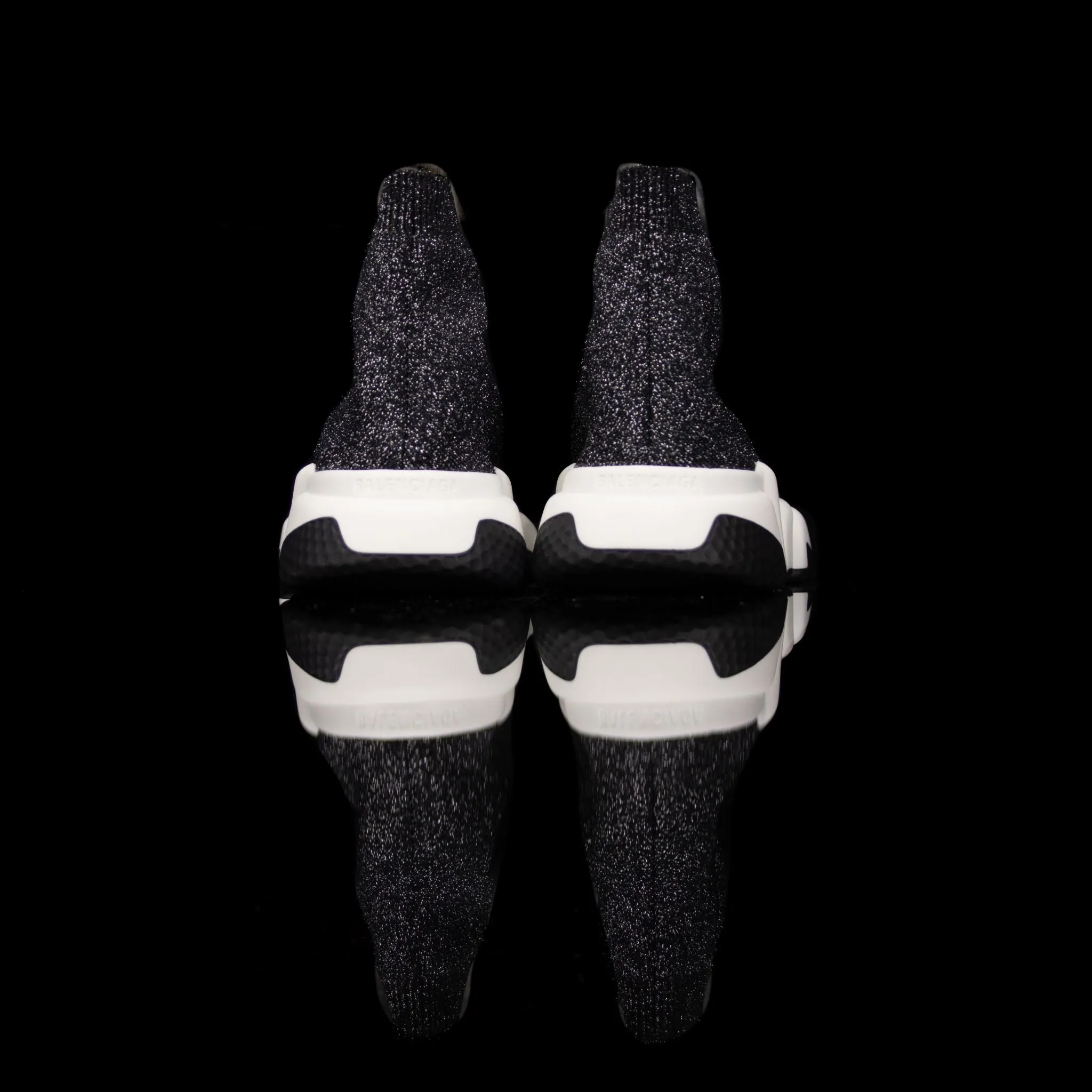 Balenciaga Speed Knit Sock Racer Glitter