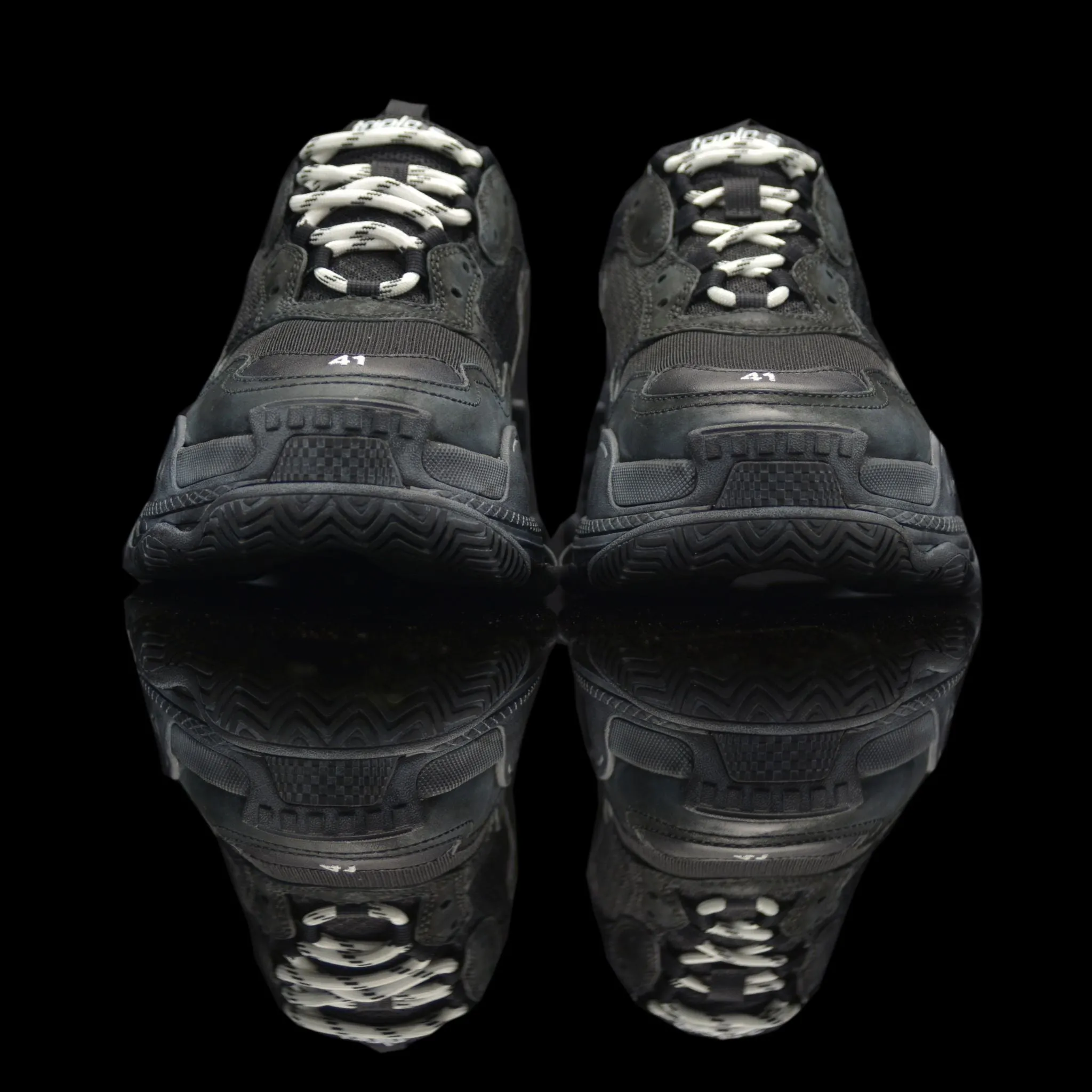 Balenciaga Triple S Sneakers Distressed