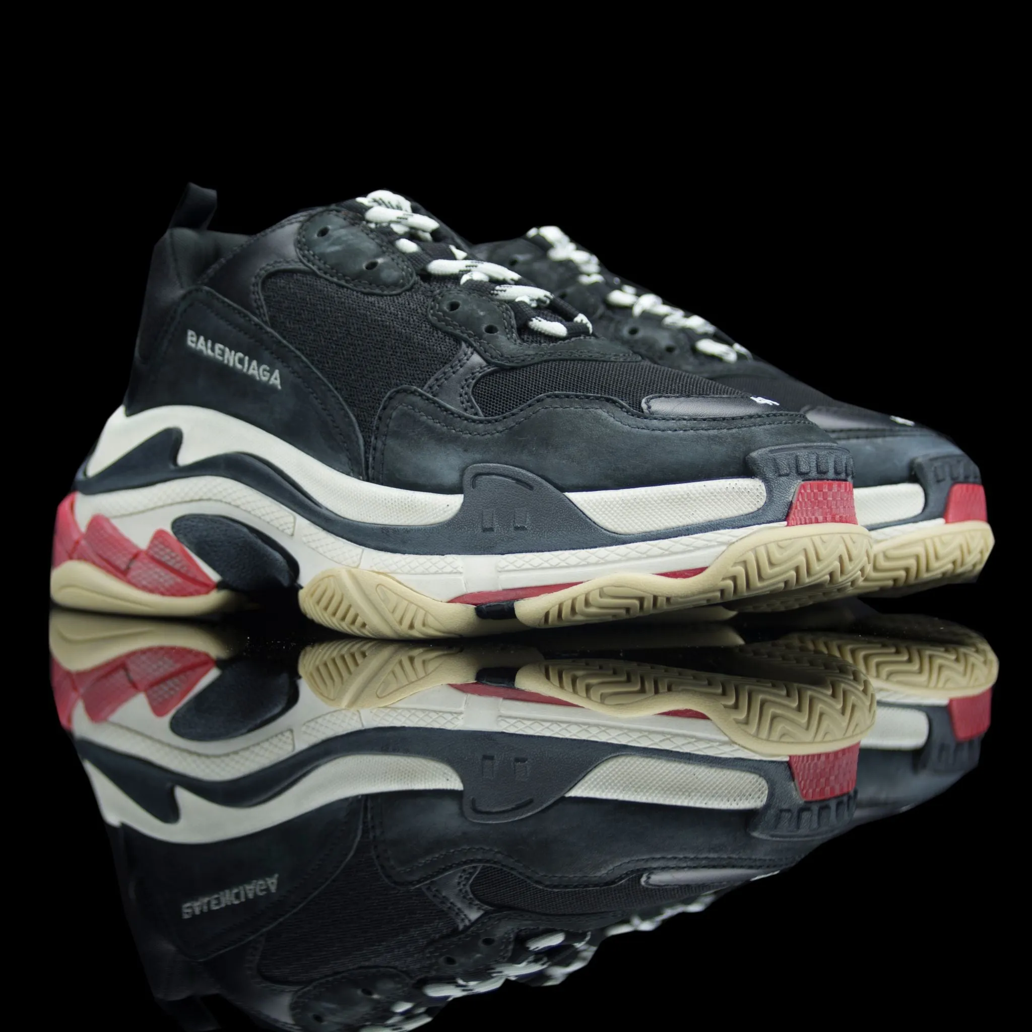 Balenciaga Triple S Sneakers "Bred"
