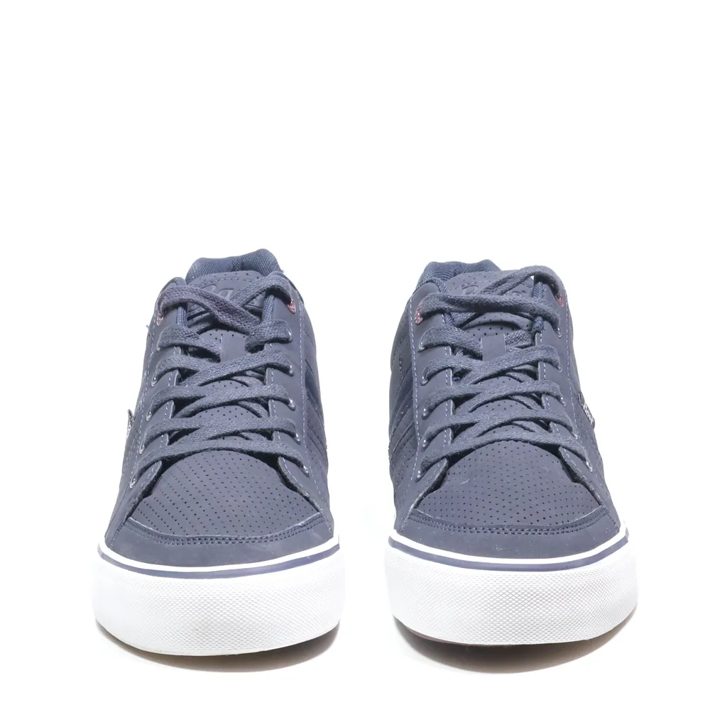 Bass Low-Top Sneakers Leather Blue Color For Men