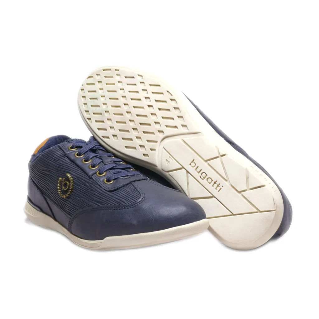 Bugatti None Low-Top Sneakers Leather Blue Colour For Men