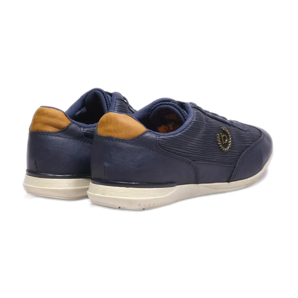 Bugatti None Low-Top Sneakers Leather Blue Colour For Men