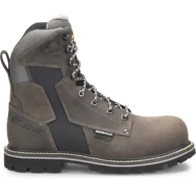 Carolina Men's I-Beam 8" Composite Toe Waterproof PR Work Boot - Gray - CA8542