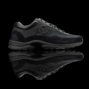 CC Sneakers Nylon Leather Suede