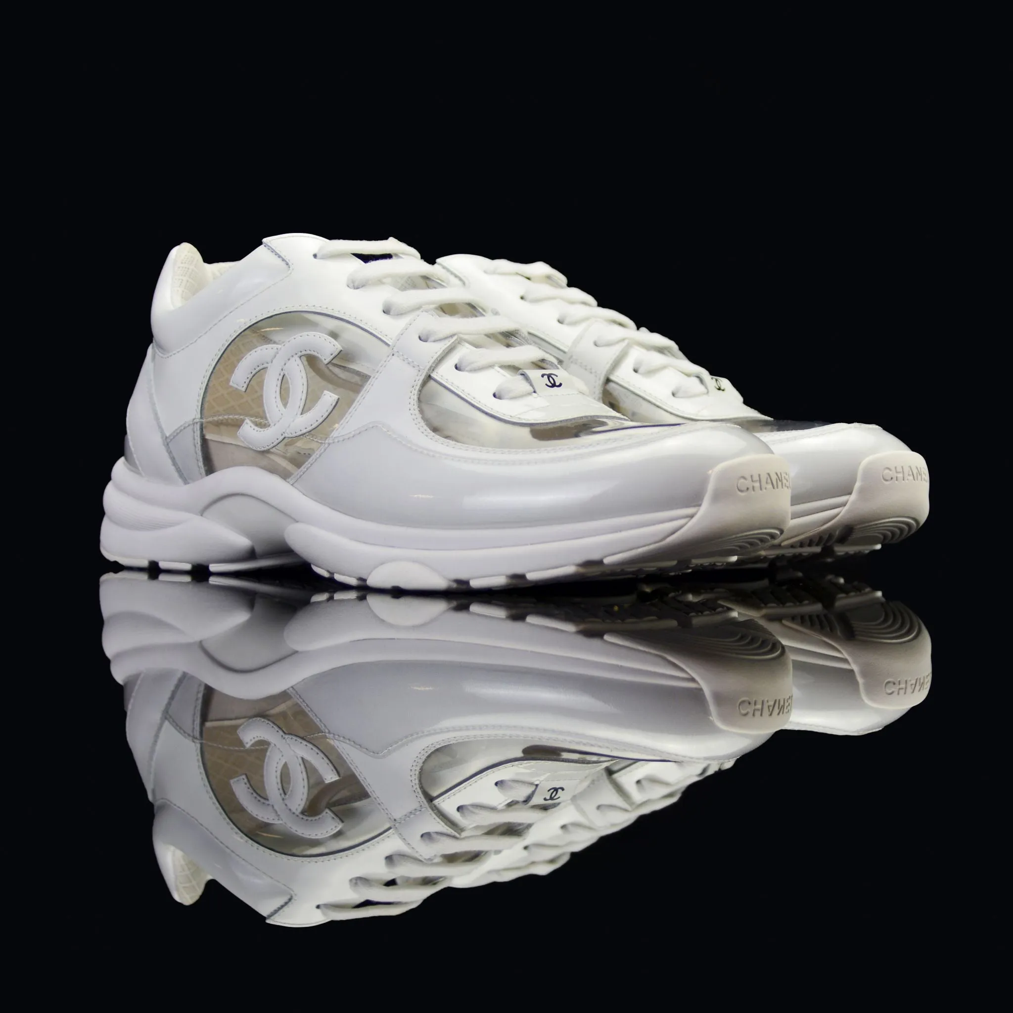 CC Sneakers Patent/Transparent
