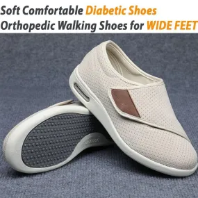 Cilool Wide Adjusting Soft Comfortable Diabetic Shoes, Walking Shoes [Limited Stock]