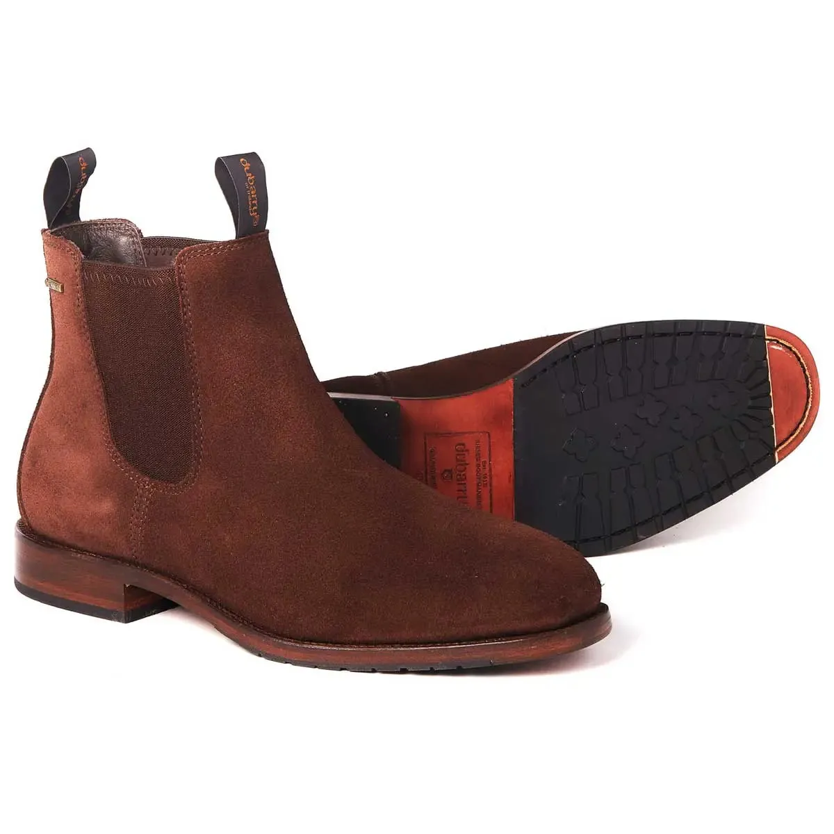 DUBARRY Kerry Chelsea Boots - Mens - Cigar Suede