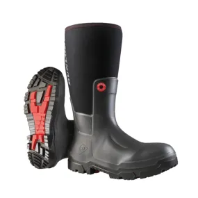 Dunlop Men's Work Boots Pioneer Plain Toe Snugboot with Slip Resistant Outsole Thermal insulation for comfort down to -20°C (-4°F) | Sizes 5-13