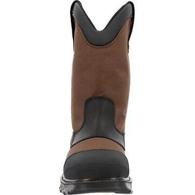 Durango Men's Maverick Xp 11" Comp Toe WP Work Boot- Brown- DDB0480