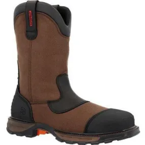 Durango Men's Maverick Xp 11" Comp Toe WP Work Boot- Brown- DDB0480