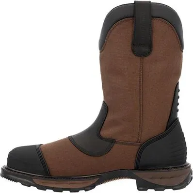 Durango Men's Maverick Xp 11" Comp Toe WP Work Boot- Brown- DDB0480