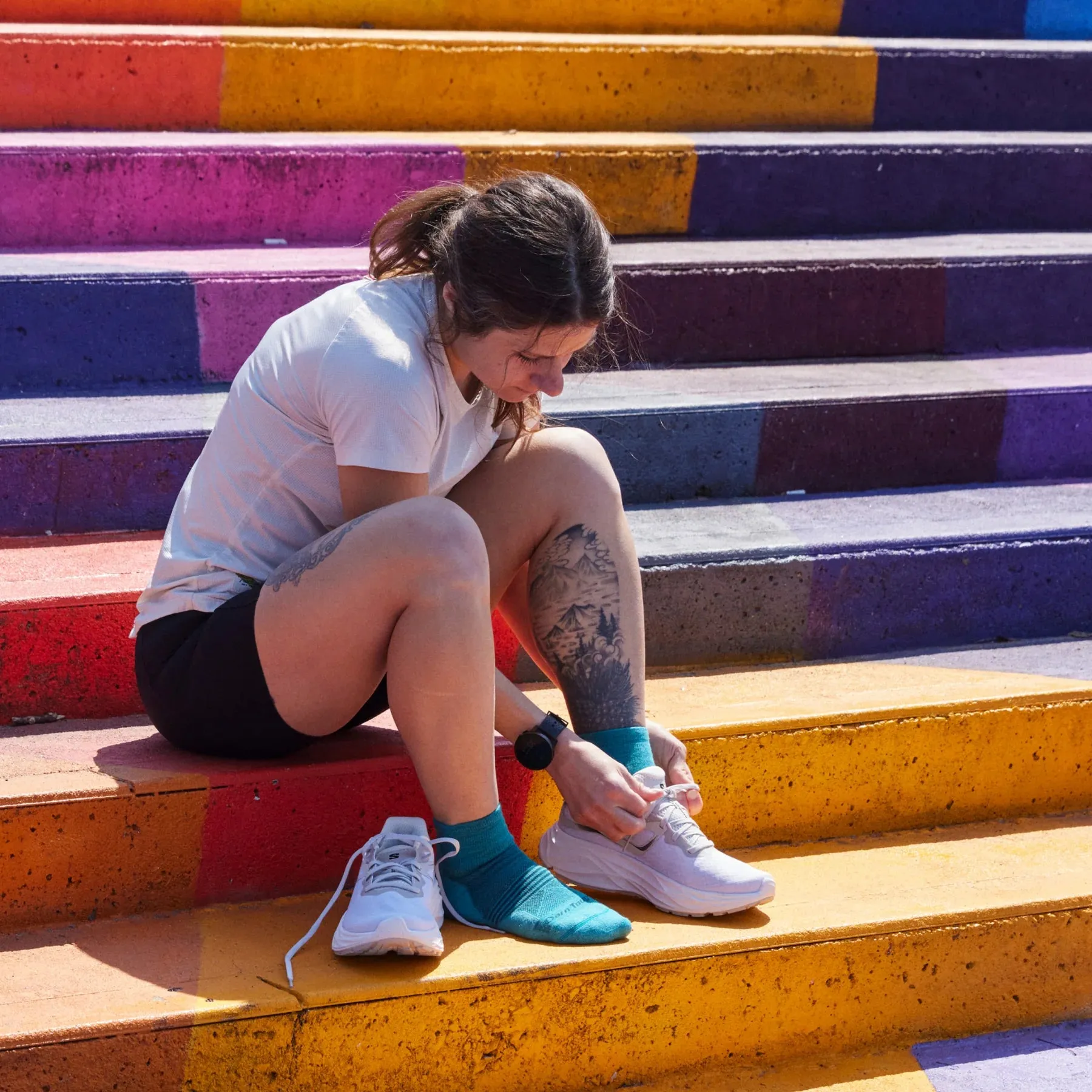 Element Quarter Lightweight Running Sock (Women's) - D1113W