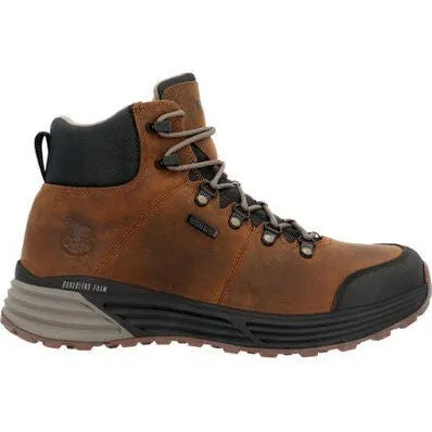 Georgia Men's Durablend 6" Comp Toe Waterproof Hiker Work Boot -Brown- GB00641