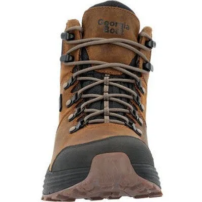 Georgia Men's Durablend 6" Comp Toe Waterproof Hiker Work Boot -Brown- GB00641