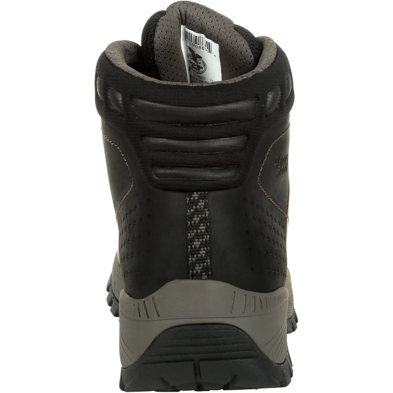 Georgia Men's Eagle Trail 6" Alloy Toe Waterproof Hiker Work Boot - Brown - GB00397