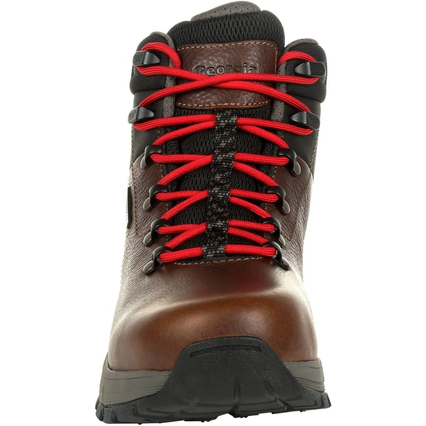 Georgia Men's Eagle Trail 6" Alloy Toe Waterproof Hiker Work Boot - Brown - GB00397