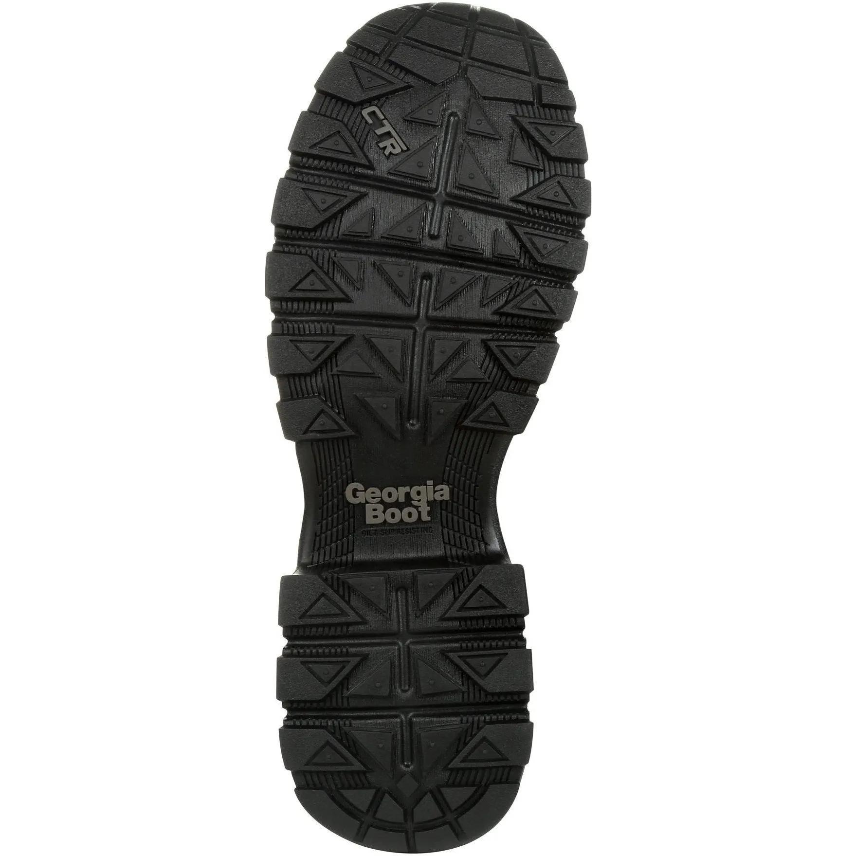 Georgia Men's Eagle Trail 6" Alloy Toe Waterproof Hiker Work Boot - Brown - GB00397