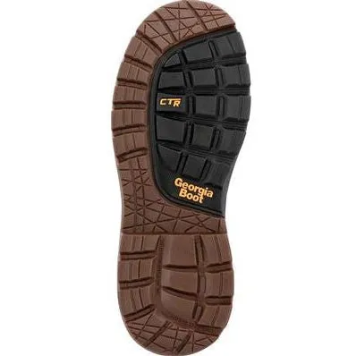 Georgia Men's Ot 6" Waterproof Slip Resistant Hiker Work Boot -Brown- GB00524