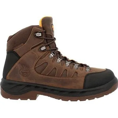 Georgia Men's Ot 6" Waterproof Slip Resistant Hiker Work Boot -Brown- GB00524