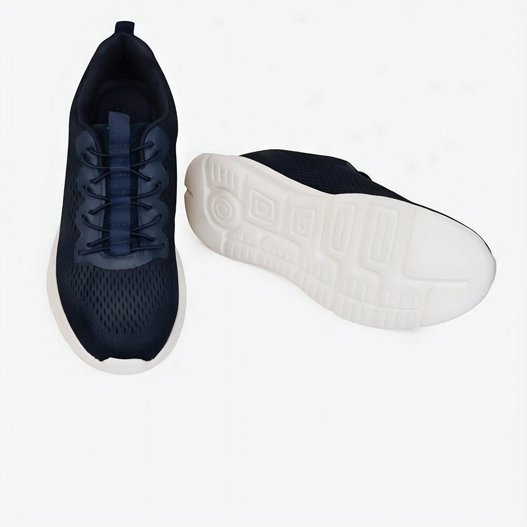 Greyder Men's Mesh Running Shoes in Navy