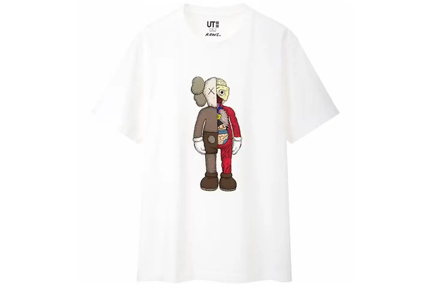 KAWS x Uniqlo Flayed T-Shirt
