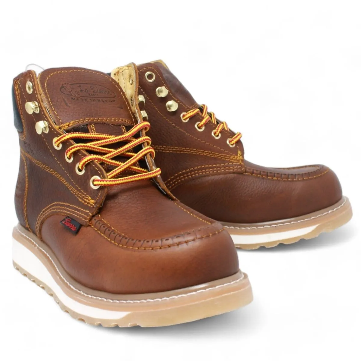 La Carreta Sierra Sole Laced Ankle Work Boots