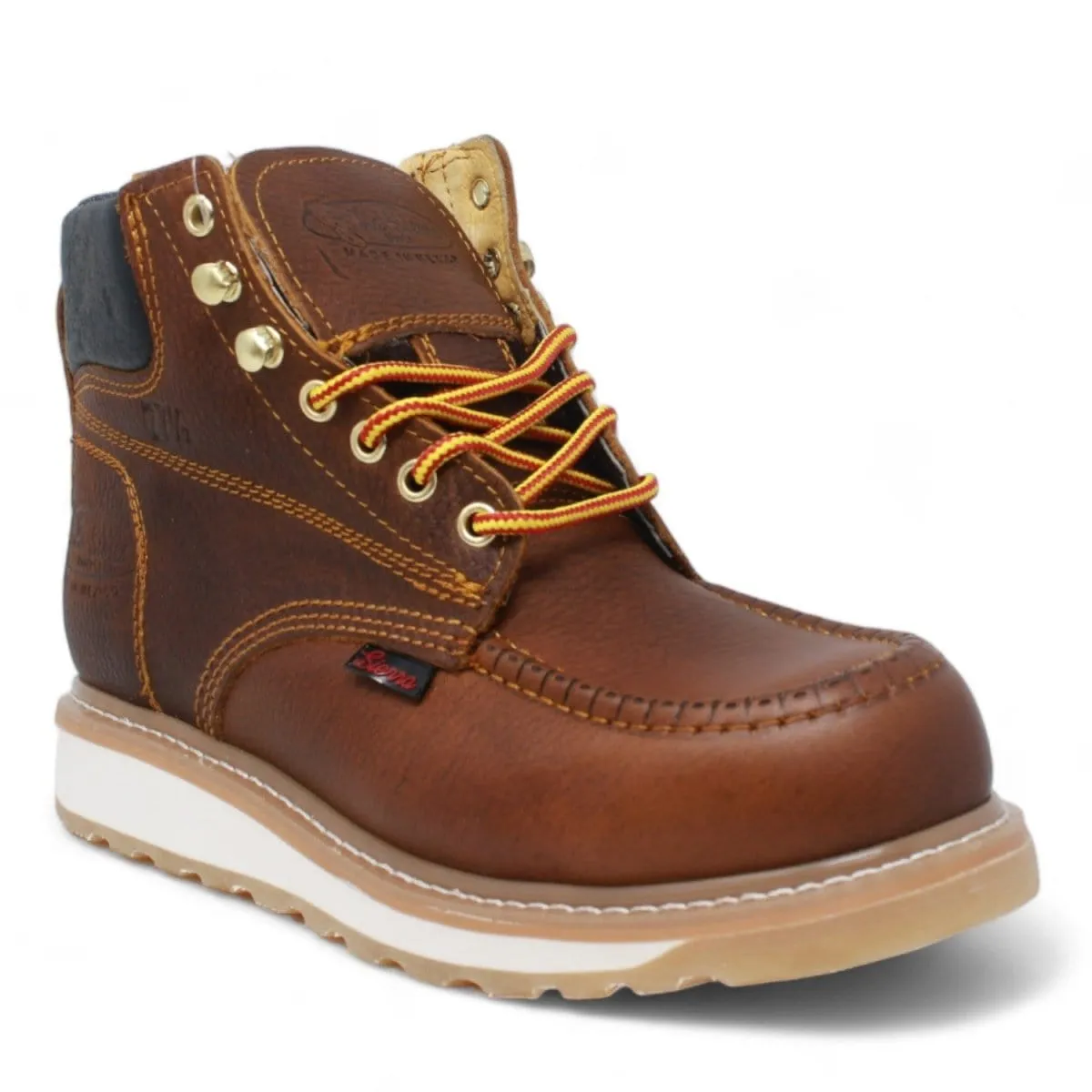 La Carreta Sierra Sole Laced Ankle Work Boots