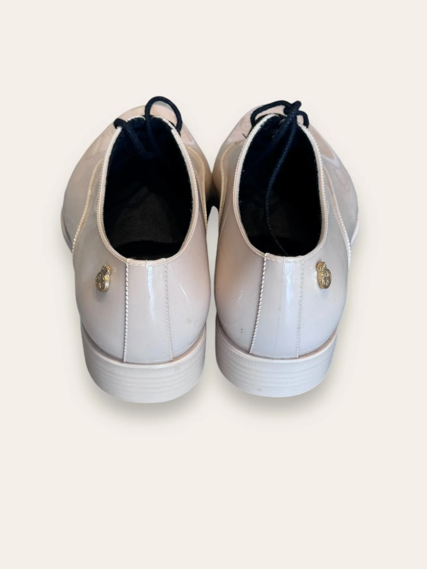 Lemon Jelly Beige Oxford Shoes 4 RRP R2,000