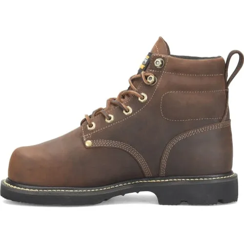 Matterhorn  Men's D30 6" Steel Toe Waterproof Metguard Work Boot -Brown- MT2520