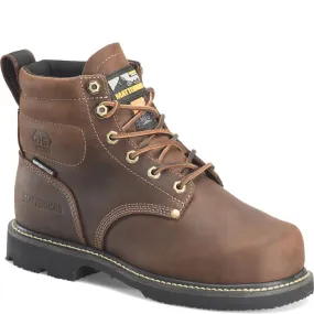 Matterhorn  Men's D30 6" Steel Toe Waterproof Metguard Work Boot -Brown- MT2520