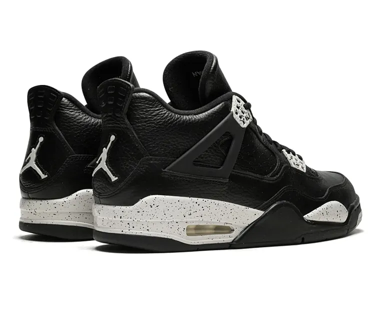 Men's Nike Air Jordan 4 LS Retro 2015 (Oreo)