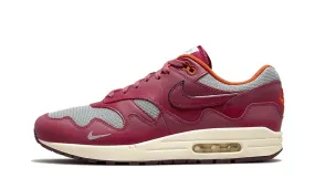 NIKE AIR MAX 1 PATTA WAVES RUSH MAROON