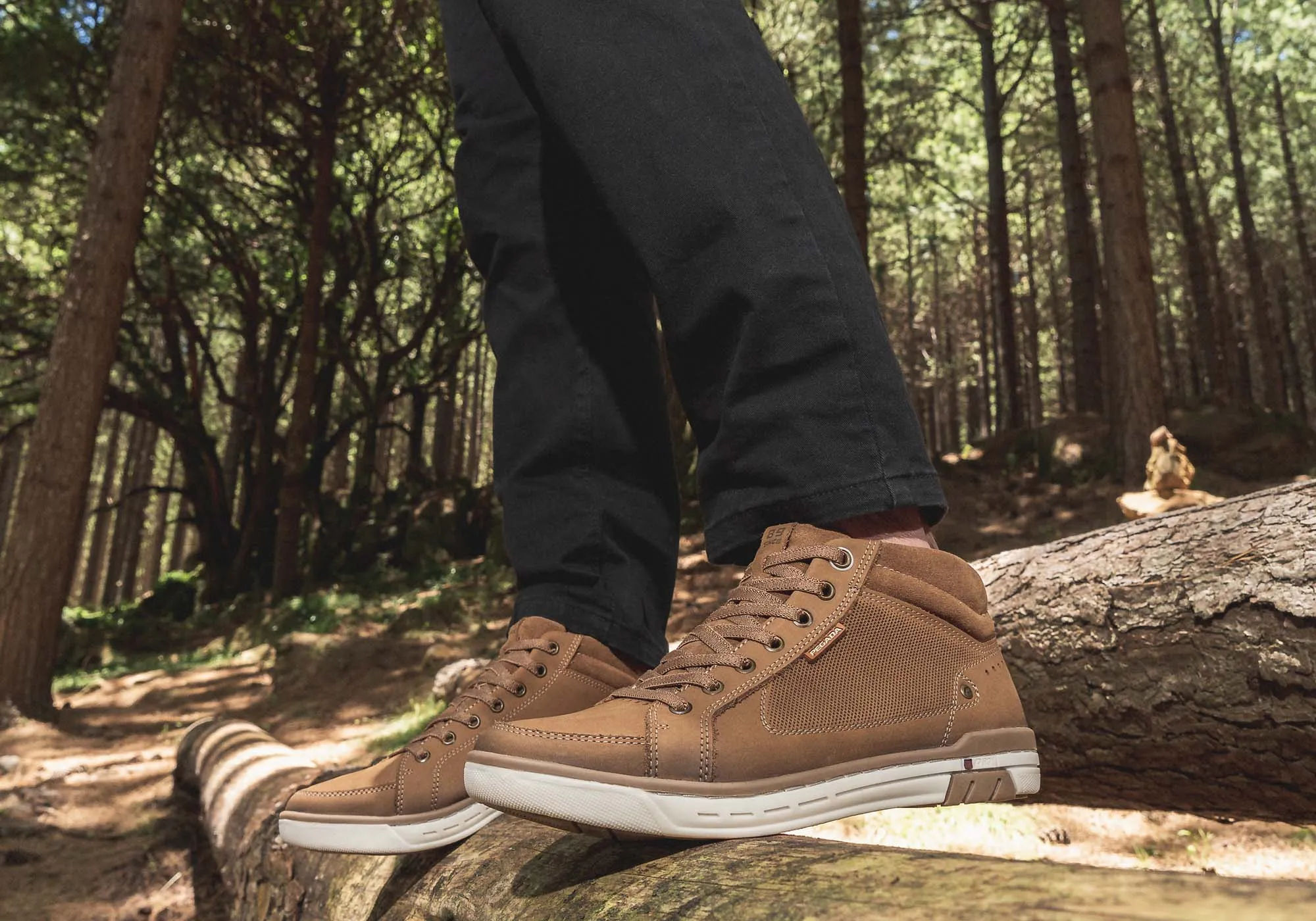 Pegada Mission Mens Comfortable Leather Boots Made In Brazil