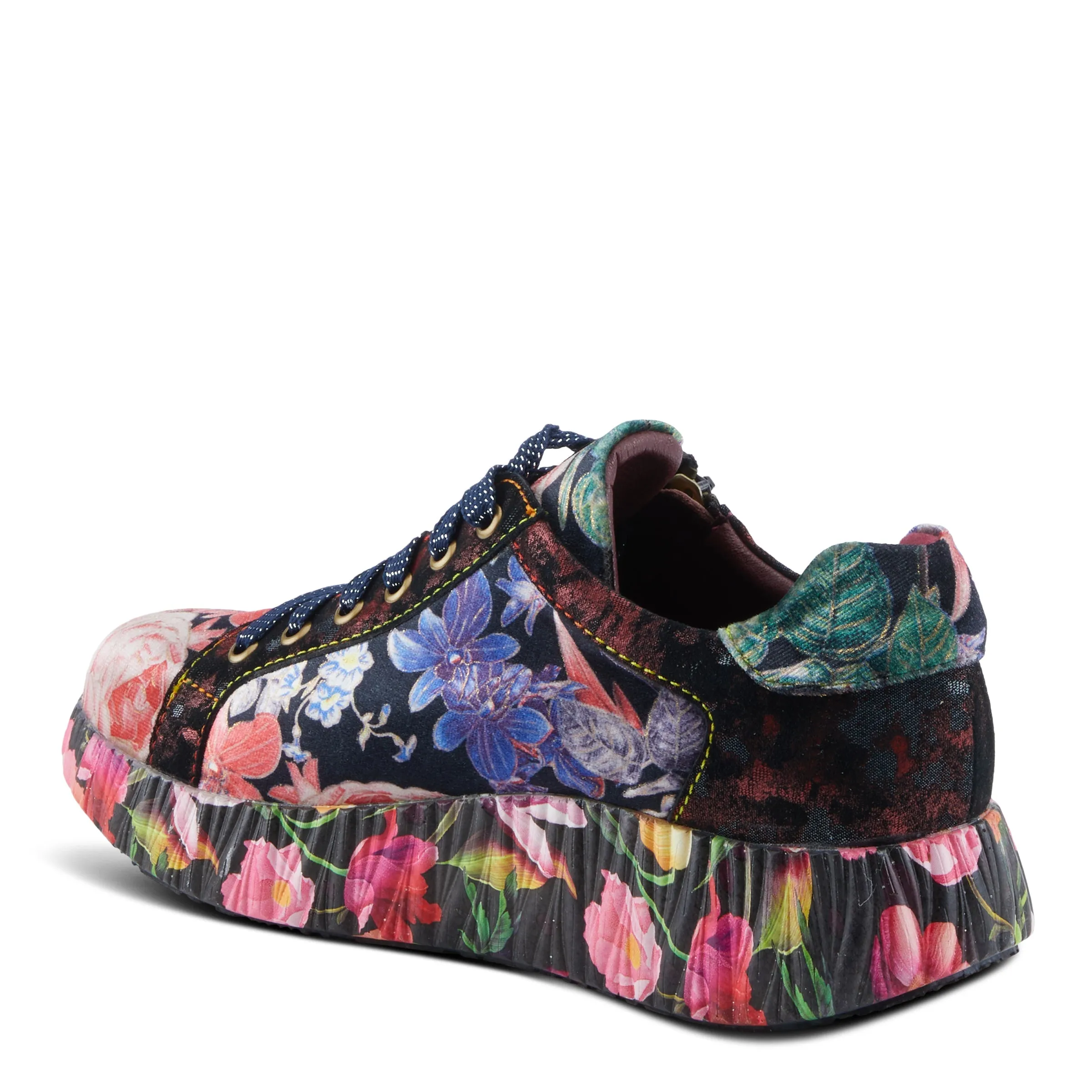 Spring Step Shoes L'Artiste Dallyn Women's Premium Suede and Velvet Sneakers