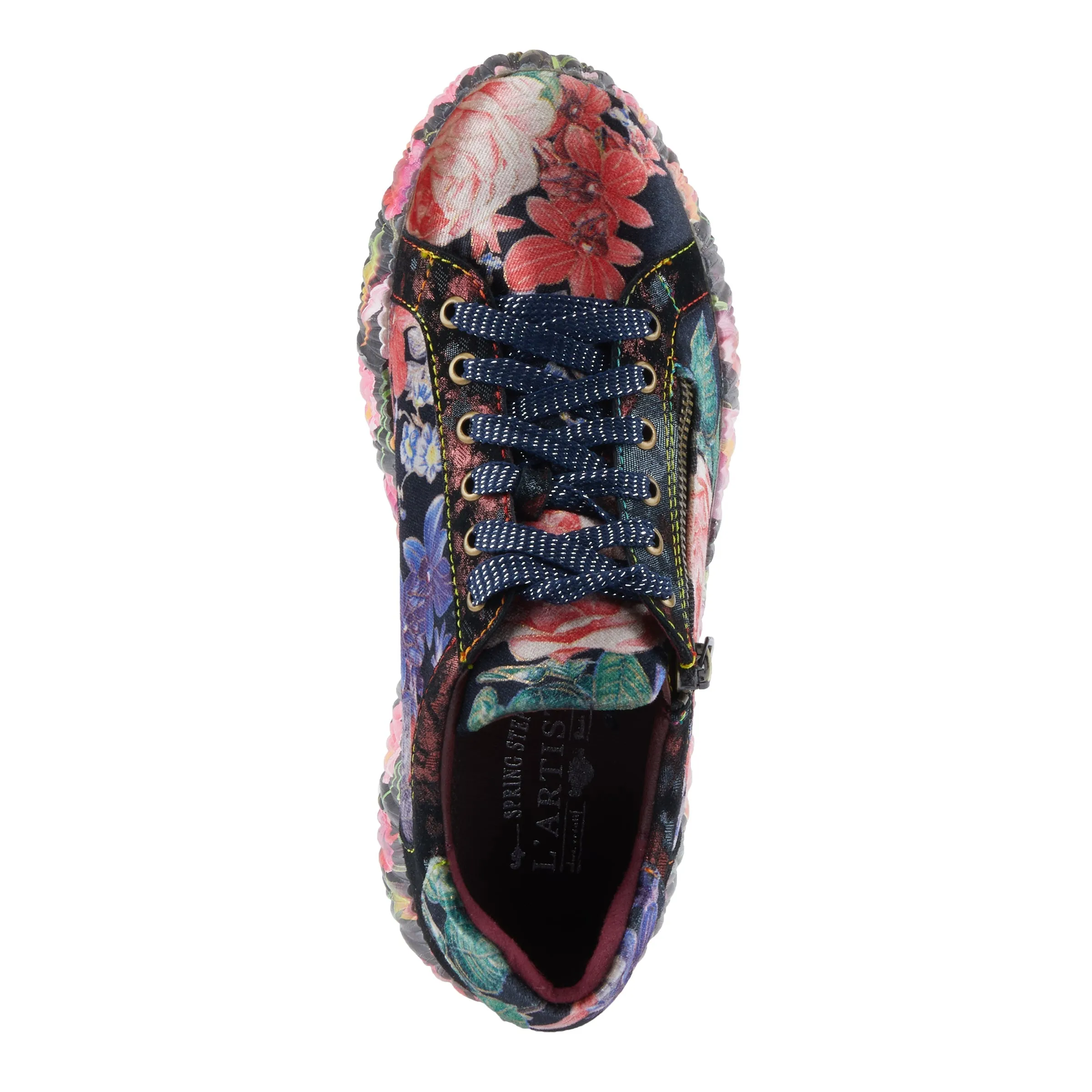 Spring Step Shoes L'Artiste Dallyn Women's Premium Suede and Velvet Sneakers
