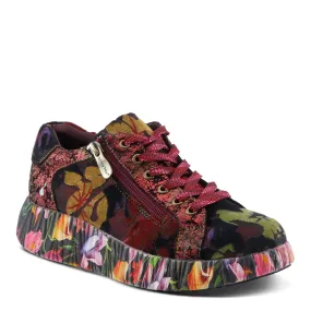 Spring Step Shoes L'Artiste Dallyn Women's Premium Suede and Velvet Sneakers