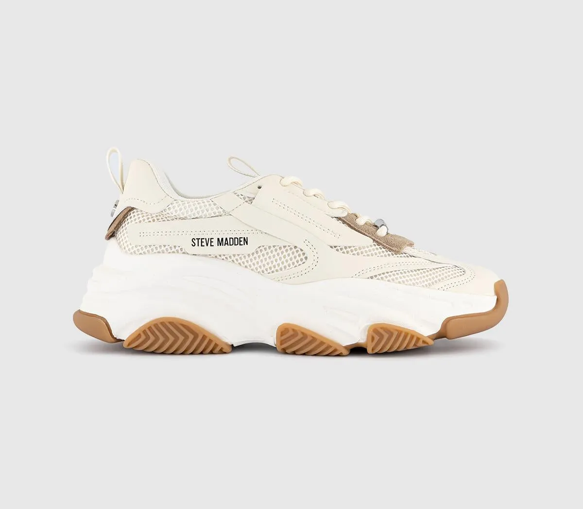 Steve Madden Posession Sneakers Off White Gum