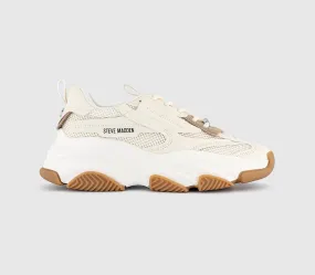 Steve Madden Posession Sneakers Off White Gum
